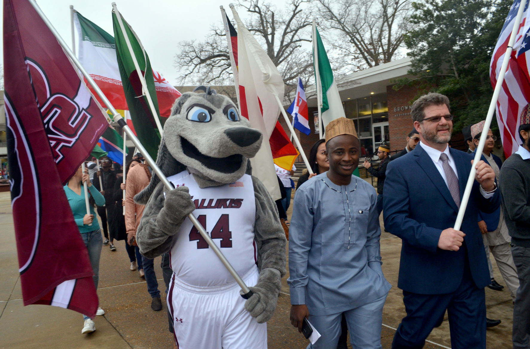 SIU International parade of flags 4